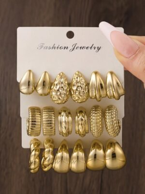 18pcs Vintage Elegant Earings