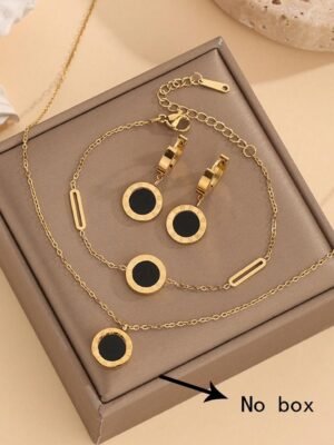IMG-20251021-WA0028 4pcs/Set Stainless Steel European and American Fashionable Bracelets
