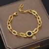 Stainless Steel Waterproof Non-Fading Bracelet