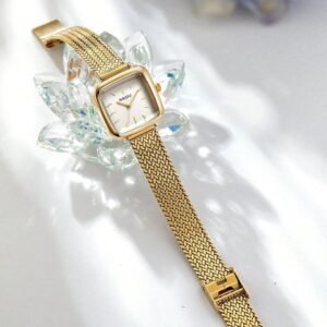 Retro Square Watch  Stainless Steel